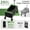 Carbon Black, variant on 46" L Collapsible Foldable Extended Wagon, 500LB Weight Capacity with 280L Heavy Duty Folding Cart,Utility Wagon with All-Terrain Beach Wheel & Drink Holders,Black