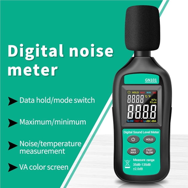 【NOYES】ノイエス Decibel Professional Noise Meter Measuring Sound Decibel Meter meter Professional Sound