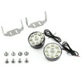 thumbnail image 2 of Faros Delanteros De 9 LED 2X Coche Blanco -SMD LED Conducción Diurna, 2 of 7