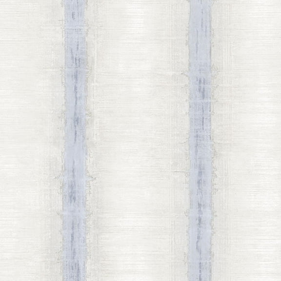 Concord Wallcoverings Textured Wallpaper stripes straight tiles, Blue Gray, 21 In x 33 Ft (56 sq. ft), FW36840