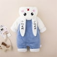 thumbnail image 2 of Youth Jackets Baby Girl Boy Cute Animal Long Sleeves Rabbit Ears Hooded Boys Large Winter Jacket, 2 of 4