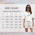 thumbnail image 7 of SWQZVT Women's Oversized V Neck T Shirt Short Sleeve Loose Fit Casual Workout Summer Basic Tee Top, 7 of 7