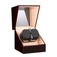 thumbnail image 2 of KLKCMS Double Watch Winders ,Watch Display Box ,USB with Quiet Motor Winding Box ,Watch C, 2 of 9