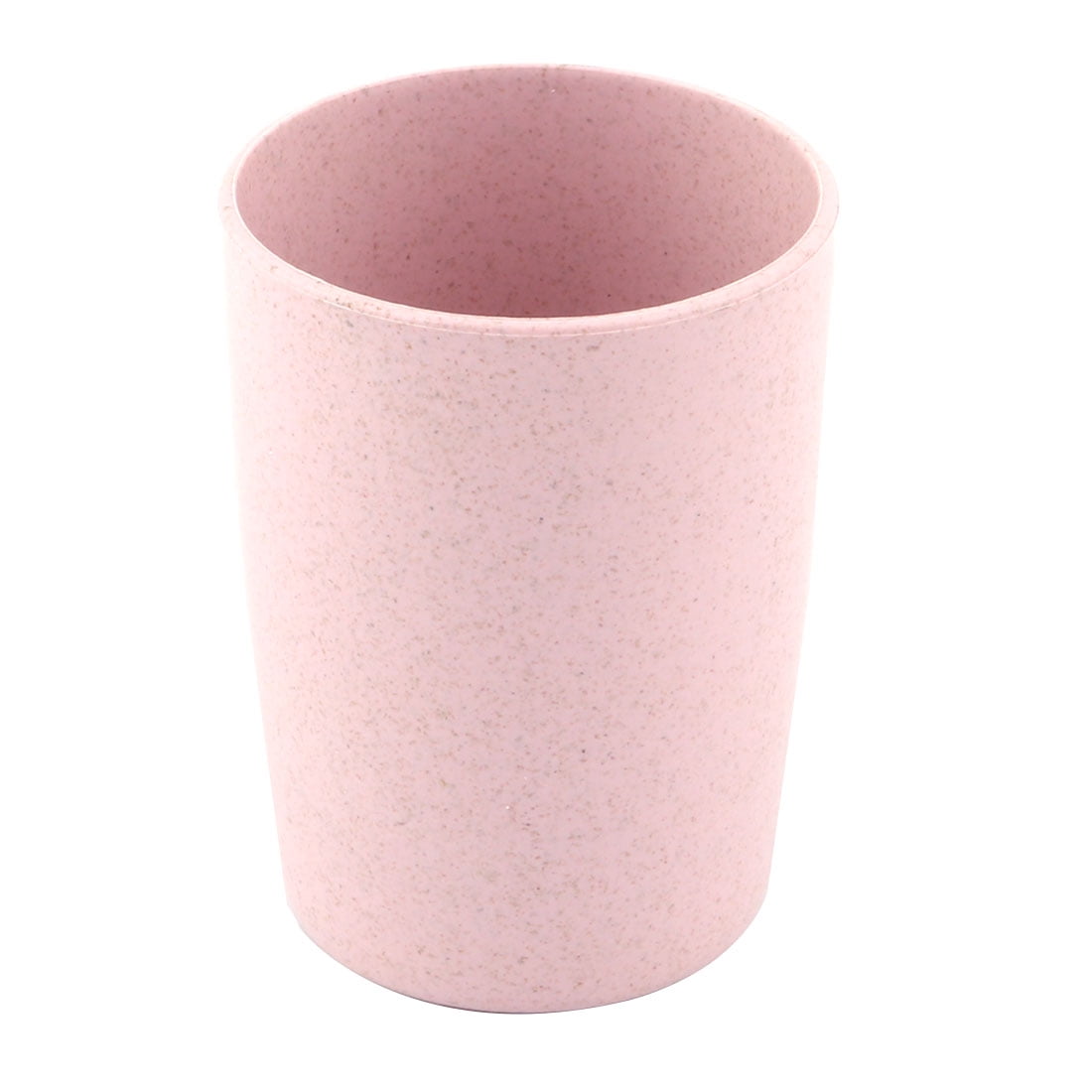Uxcell Household Bathroom Washroom Round Shape Toothbrush Holder Gargle Cup Pink