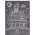 thumbnail image 2 of Decorative Towel Haunted House Set/2 Kitchen Cotton Halloween 108127, 2 of 3