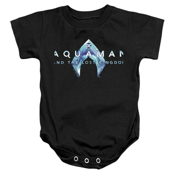 Aquaman and the Lost Kingdom Logo Unisex Infant Snap Suit for Baby