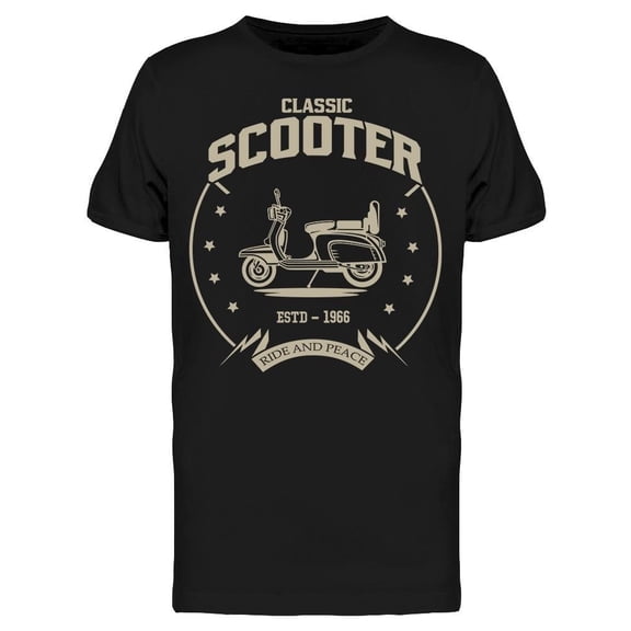 Classic Scooter, Vintage Tee Men's -Image by Shutterstock