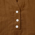 thumbnail image 5 of Women's Viscose Sleep T-Shirt V-Neck Pajamas Top, 5 of 6