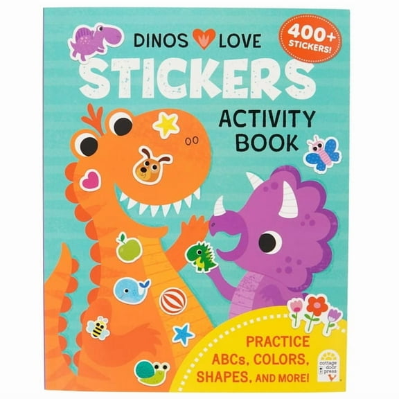 Dinos Love Dinos Love Stickers Activity Book, (Paperback)