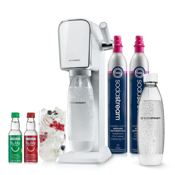 Máquina para hacer agua con gas SodaStream ART con 2 bombonas de CO2
