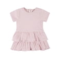 thumbnail image 6 of Modern Moments By Gerber Baby Girl Romper & Dress with Diaper Cover, 3-Piece Outfit Set, (0/3 Months - 24 Months), 6 of 9