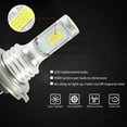 thumbnail image 5 of 2PCS 6000K/8000K H7 Super Bright LED Headlight Bulbs Kit High Low Beam, 5 of 6