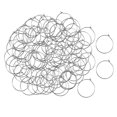 thumbnail image 3 of Paquete a granel de aretes de aro con cuentas redondas para manualidades de joyería DIY 500 piezas, 3 of 8