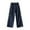 BU2, variant on Bibifish Womens Wide-Leg Pants Elastic Waist White Stripe Trim Sweatpants Lightweight Loose Fit Casual Daily Outings Streetwear Stylish Pants