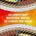thumbnail image 2 of MTG Magic The Gathering Jumpstart Booster Display Box Jump Start - 24 Packs of 20 Cards Each, + Bonus Rare!, 2 of 5