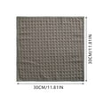 thumbnail image 2 of Kitchen Water Absorbent Lint Dishwashing Cloth Quick Drying Cleaning Rag Scouring Pad for Household Decontamination and Dishwashing 4PC, 2 of 3