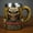 Iron Maiden Mug B, variant on New Personalized Creative Iron Maiden Band 50th Anniversary Commemorative 3D Mug, Stainless Steel Home Breakfast Coffee Cup Beer Cup