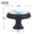 thumbnail image 4 of 4 Pcs Clouds Knobs for Kitchen Cabinet Cupboard Dresser Bookcase Drawer Pulls Handles Round Home Decor, 4 of 8