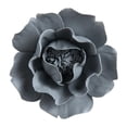 thumbnail image 2 of Decoración de pared con flores de cerámica 3D para el hogar, colgante para baño s gris, 2 of 8