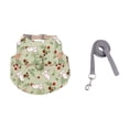 thumbnail image 2 of Rabbit Harness and Leash Set for Outdoor Training Camping Walking, Escape Proof Clothes Bunny Outfits for Rabbits, Kittens, Ferrets, Guinea Pigs (Light Green, L), 2 of 8