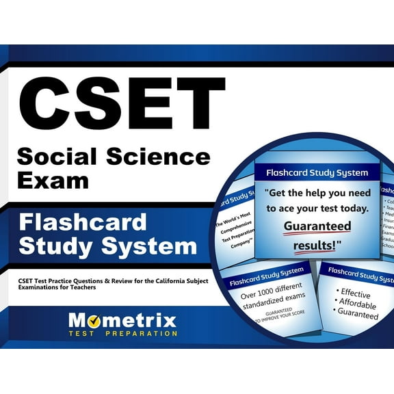 Cset Social Science Exam Flashcard Study System : Cset Test Practice Questions and Review for the California Subject Examinations for Teachers