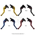 thumbnail image 5 of Black CNC Shorty Brake Clutch Levers Triumph 04-13 Sport Cafe Touring Cruiser, 5 of 5