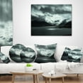 thumbnail image 3 of Designart Stormy Iceland in the Summer - Seashore Throw Pillow - 16x16, 3 of 4