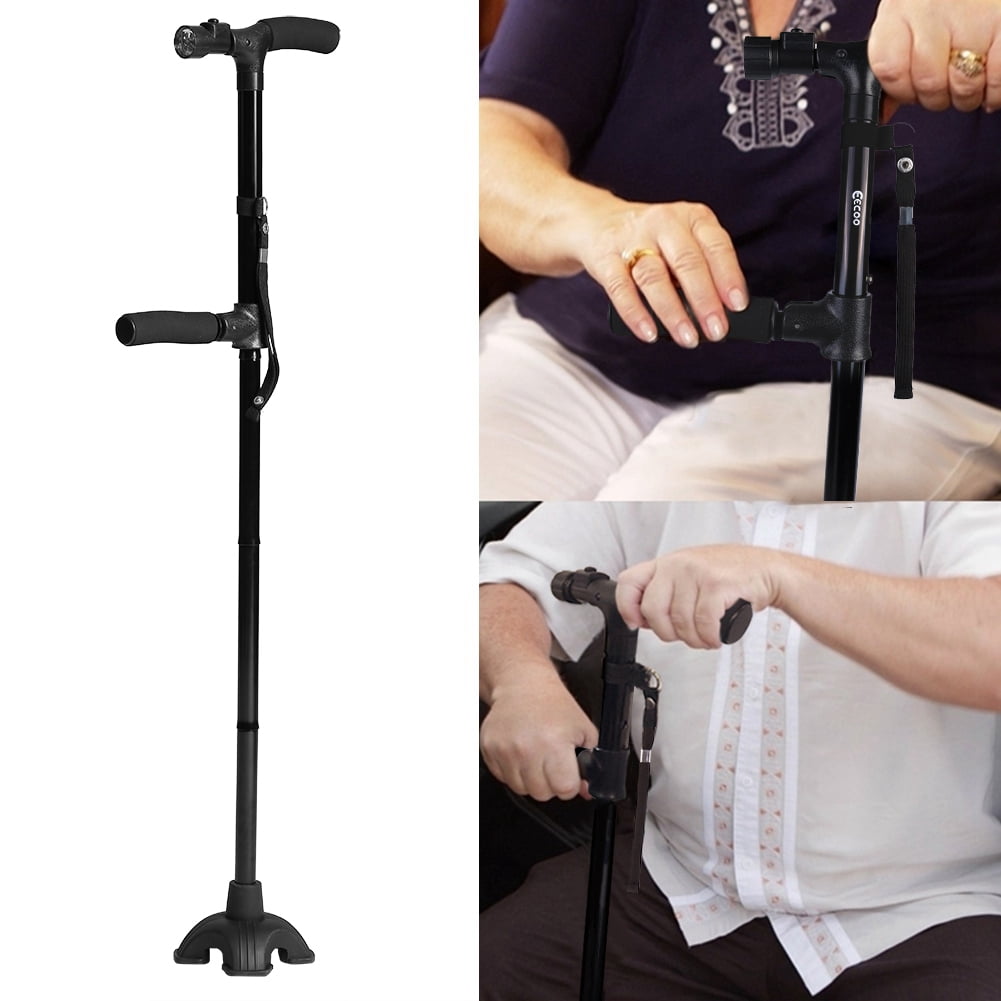 Handle Folding Cane, Walking Cane Help Sit Up For Old Man For Home