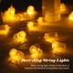 thumbnail image 3 of Irfora 10FT 20LED Navidad Cerveza Jarra Luces de cadena Luces de hadas decorativas Luces colgantes LED Modo de luz intermitente siempre encendida para festivales Fiestas de carnaval de Pascua Irfora Cadena de lámpara, 3 of 7