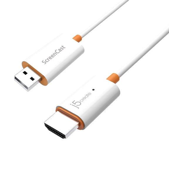 Adaptador de pantalla inalámbrico y receptor j5create ScreenCast JVAW56