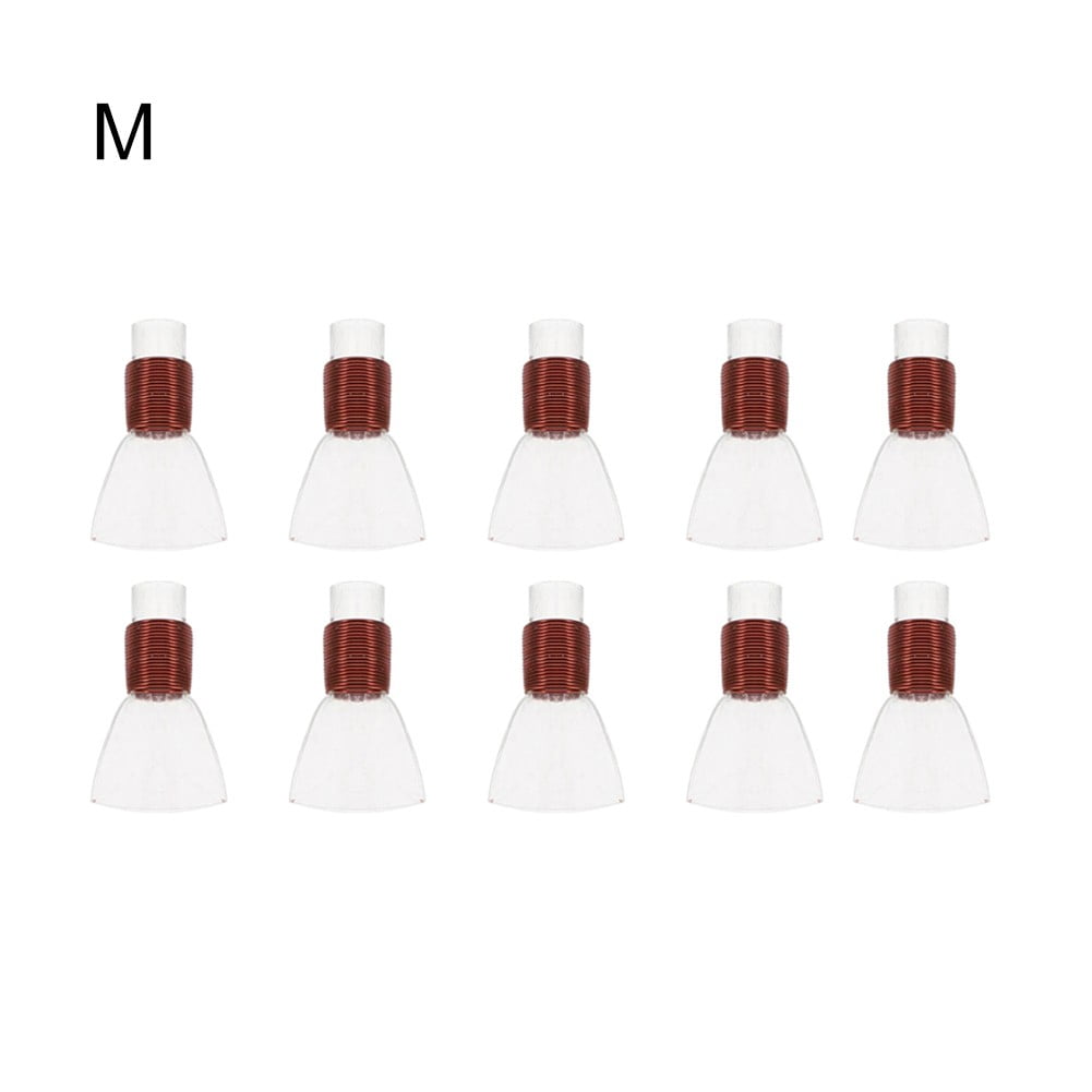 10 Pack Plastic Suona Reeds Transparent Replacement Parts for Chinese National Instrument