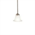 thumbnail image 1 of Builder 2771NI Dover Mini Pendant 1 Light Incandescent in Brushed Nickel, 1 of 1