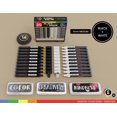 thumbnail image 2 of 20 Black And White Acrylic Paint Markers Paint Pens Set (3mm MEDIUM), 2 of 9