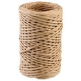 thumbnail image 1 of 1 Roll 50M Long Floral Art Iron Wire Rope Flowers Gift Wrapping Rope Gardening Winding Rope Fresh Flower Binding Rope for Store Use (Log Color), 1 of 5