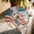 thumbnail image 3 of Patriot Soft Coated Wheaten Terrier We Will Never Forget Patriotic Remembrance Day Stained Glass Suncatcher Wheatie Dog Lover Window Hanging Sign Decor - 12014, 3 of 5