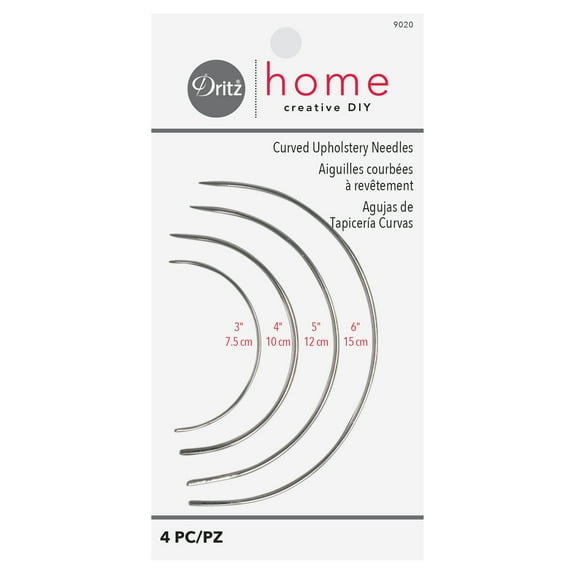 Dritz Curved Upholstery Needles Assorted Hand-Sewing Needles (4 Piece)
