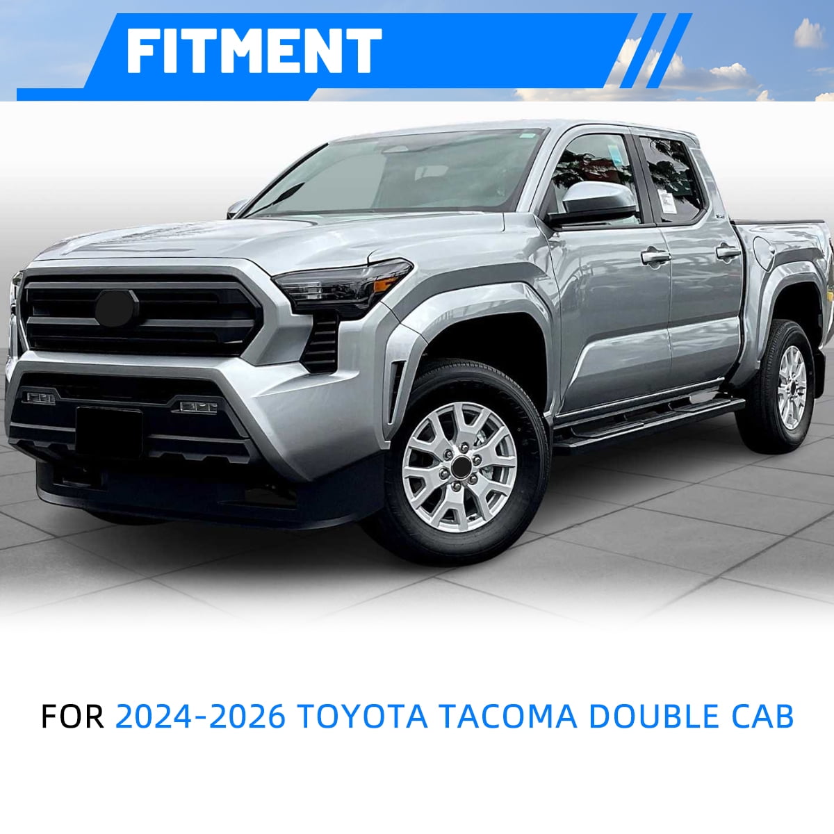 Molle Panels Fit for Toyota Tacoma 2024 2025 2026,Heavy Duty Steel Under the Rear Driver's Side Seat Molle Panels