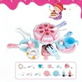 thumbnail image 1 of B Toddler Pretend Play Kitchen Set With Fruity Cake Slices, Educational Cutting Toy For Girls, Interactive Role-Play Food Toy For Early Learning, 1 of 6