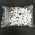 thumbnail image 6 of 50 Pcs Drywall Ribbed Anchors Assortment Kit for Butterfly Expansion Anchors Bol, 6 of 10