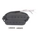 thumbnail image 1 of Pastilla humbucker de seis cuerdas de alta salida, doble bobina, para instrumentos musicales Negro 52 mm, 1 of 9