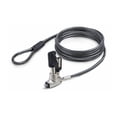 thumbnail image 2 of STARTECH SLIM LOCK NOBLE WEDGE SLOT COMPATIBLE, 6.6FT (2M) LOCKING CABLE, DESK A, 2 of 10