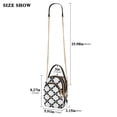 thumbnail image 2 of joogoo Women Art Plaid Pattern Chain Crossbody Bags Shoulder Handbag Phone Purse, 2 of 5