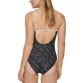 thumbnail image 3 of Calvin Klein Women's One-Piece Bathing Suit Logo Adjustable Black X-Large New, 3 of 3