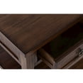 thumbnail image 6 of Jofran Bakersfield Mission Style Sofa Table with Three Drawers, 6 of 9