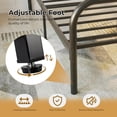 thumbnail image 7 of edx Full Size Classic Metal Platform Bed Frame with Headboard, Heavy-Duty Steel,  Under-Bed Storage, No Box Spring Needed, 7 of 7
