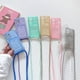 thumbnail image 2 of Funda tipo billetera a prueba de golpes para Samsung Galaxy, cubierta transparente con cordón, S23, S22, S21, Ultra, S20 FE, Note 10, 20 Plus, A12, A13, A32, A52, A72 Fivean unisex, 2 of 2