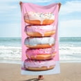 thumbnail image 2 of Rbaofujie Microfiber Beach Towel Super Sandproof Beach Blanket Multi Purpose Towel For Travel Swimming Pool Camping, 2 of 8