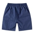 thumbnail image 4 of Kids Shorts Boys Casual Shorts Boys Cargo Shorts For Kids Lightweight Summer Casual Comfortable Breathable Toddler Boys Short Pants With Pockets, 4 of 8