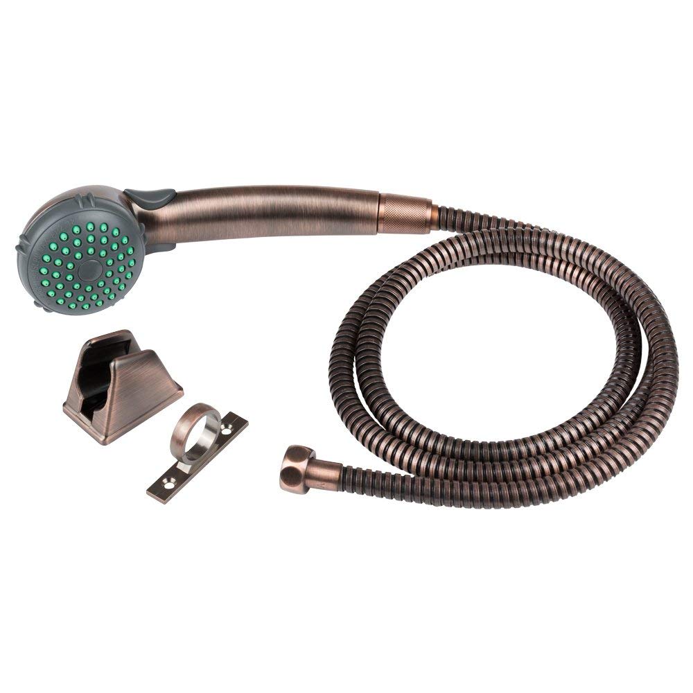 RV Single Function Shower Wand & Hose Kit Oil Rubbed Bronze Walmart