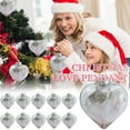 thumbnail image 2 of Apmemiss Christmas Wrapping Paper Christmas Decorations Clearance Christmas Ornaments Angel Feathers Pendant- A Piece Of My Heart Is In Heavens Memorial, 2 of 2